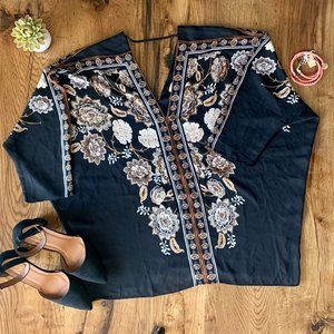 Michael Kors | Women's Floral Print Blouse | Small